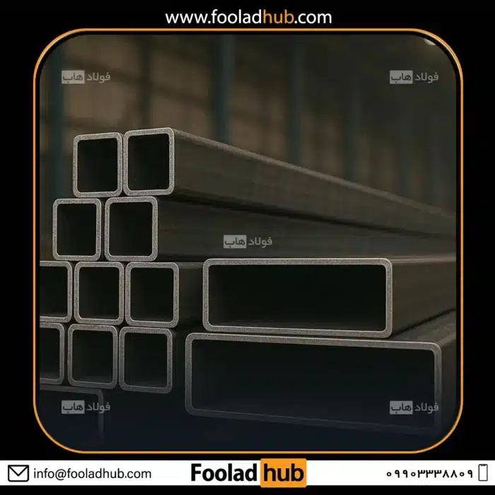 تصویری از مقطع پروفیل در انبار فولاد هاب جهت نمایش در صفحه محصول با عنوان قیمت پروفیل 2 میل